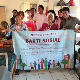 Social Service by PT Transcon Indonesia – Jakarta Branch