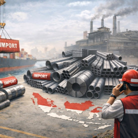 当廉价钢铁涌入市场：印度关税政策给印尼钢铁产业的启示