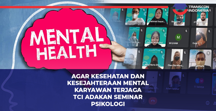 To Safeguard Employee Mental Health and Well-Being, TCI Holds Psychology Seminar