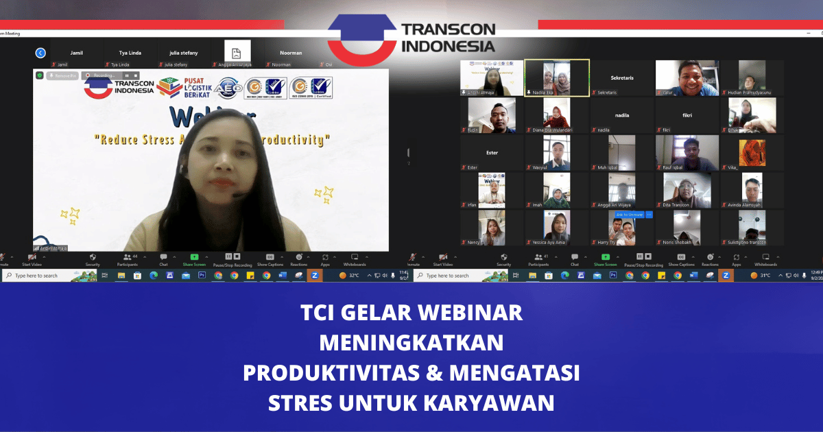 Webinar: Reduce Stress & Increase Productivity